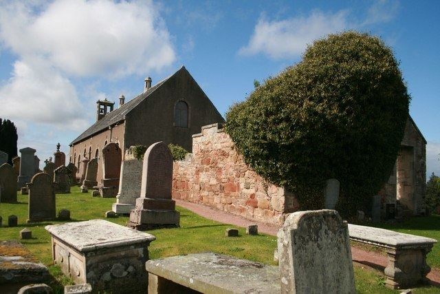 The remains of the old Auldearn Kirk which was destroyed by fire. Photo: Becky Williamson