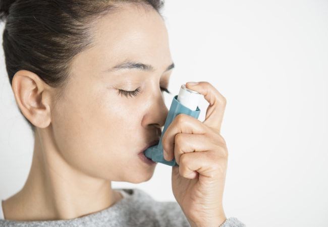 Sufferers of respiratory conditions should continue to manage their conditions as normal.