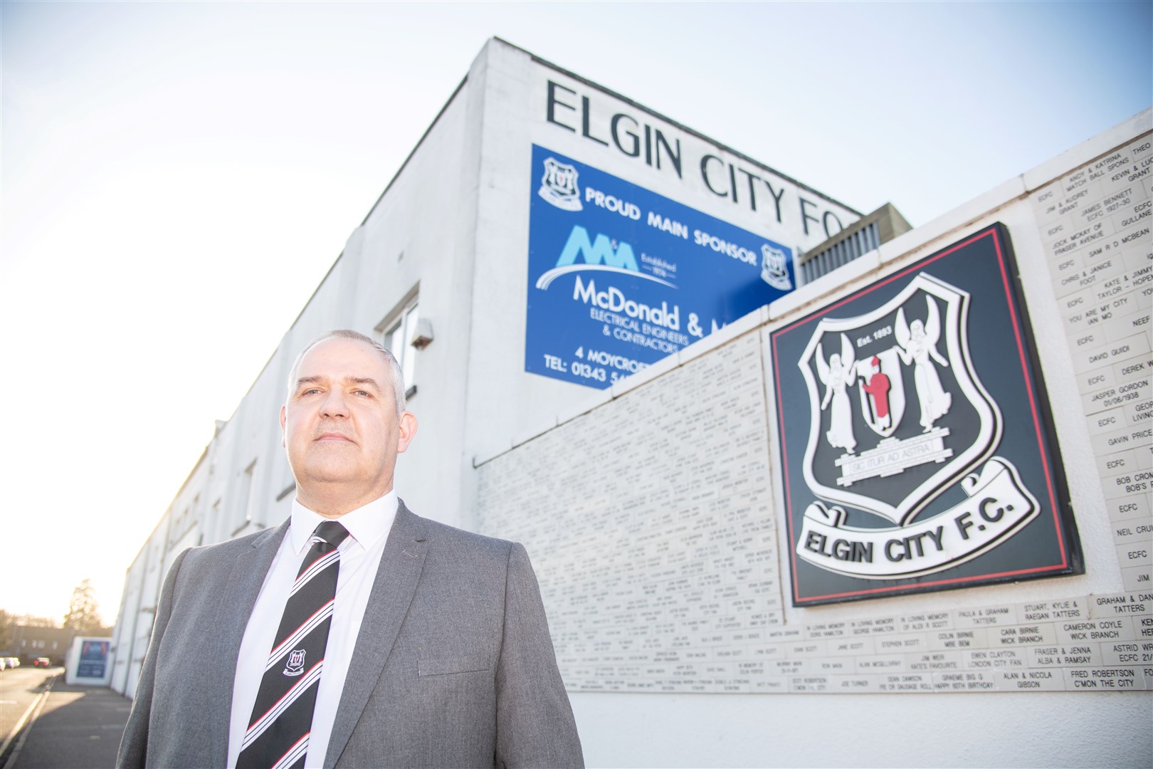 Alan Murray has been appointed chairman of Elgin City Football Club. Picture: Daniel Forsyth