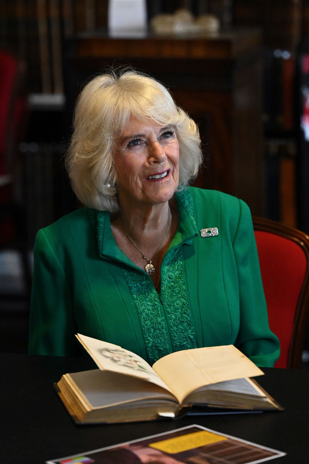 Camilla is well known for her passion for literature (Michael Cooper/PA)