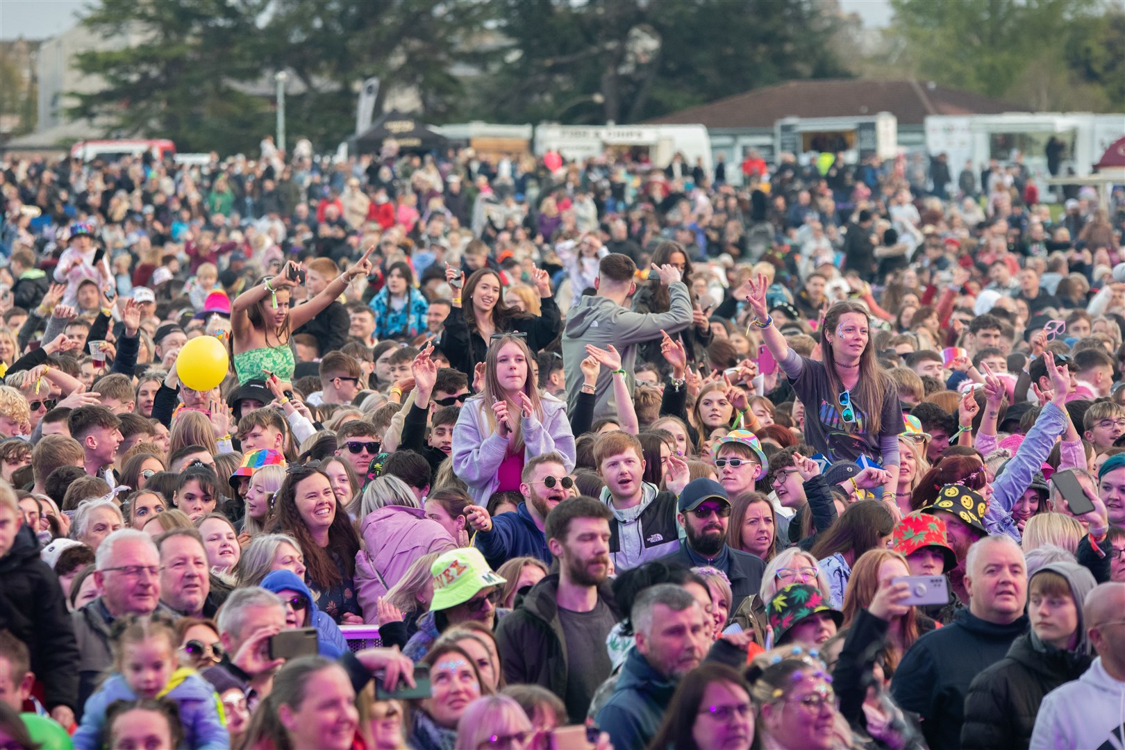 The sold-out MacMoray Festival saw 10,000 people turn out...Picture: Daniel Forsyth
