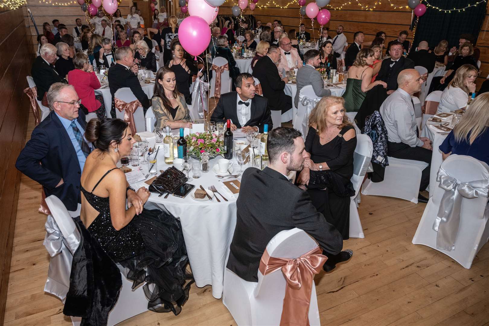 Inchberry Hall was the perfect setting for the fundraising ball. Picture: Robbie Simpson, Isla Brig Images.