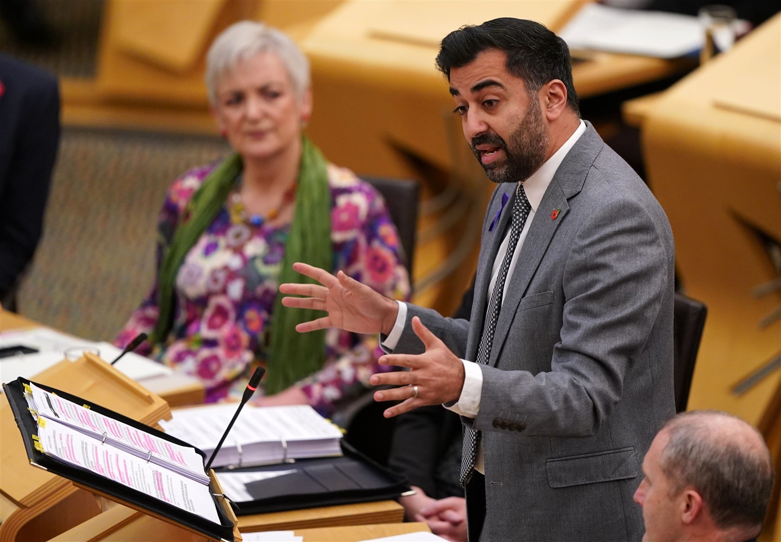 First Minister Humza Yousaf said his Government is ‘absolutely committed’ to transparency (Andrew Milligan/PA)