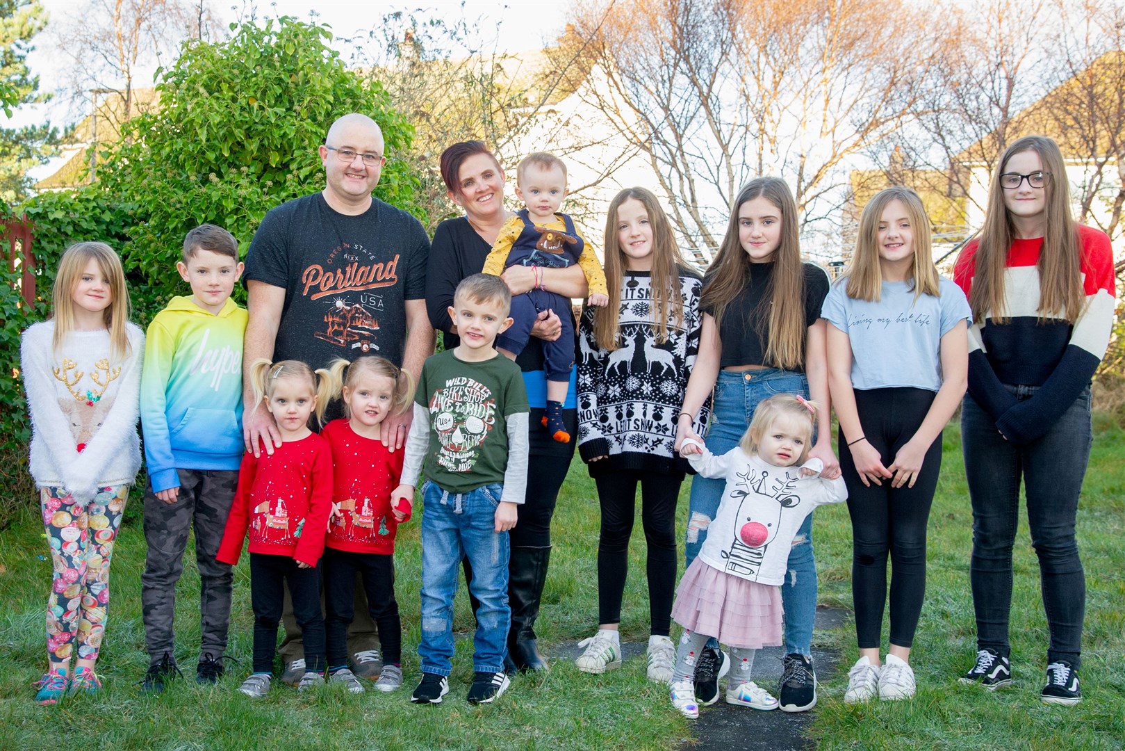 Sullivan family of 13 from Moray film another video: It's a lockdown life!
