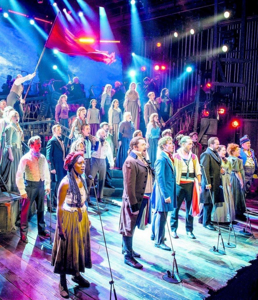 Les Misérables performing in London in 2019. Picture: Michael Le Poer Trench