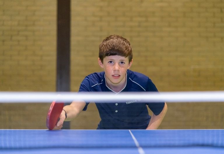 Moray Table Tennis Club star Alexander Stepney (11) wins two medals on his international debut in Scotland in Jersey and club coach Stephen Gertsen hopes the Mosstowie pupils' achievements will inspire others to take up the sport