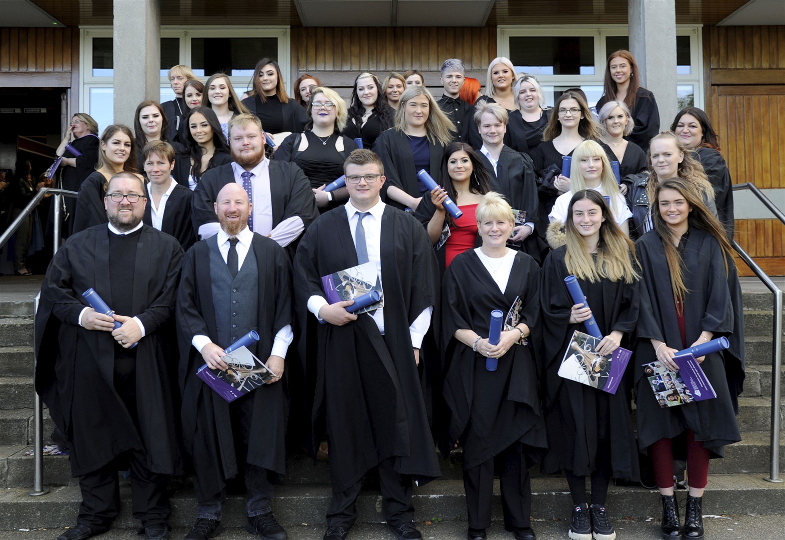 Moray college graduations [morning session]. Friday, October 4. Picture: Eric Cormack.