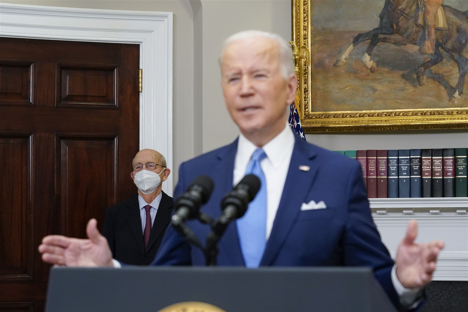 US President Joe Biden has warned that Russia could invade Ukraine next month (Andrew Harnik/AP)