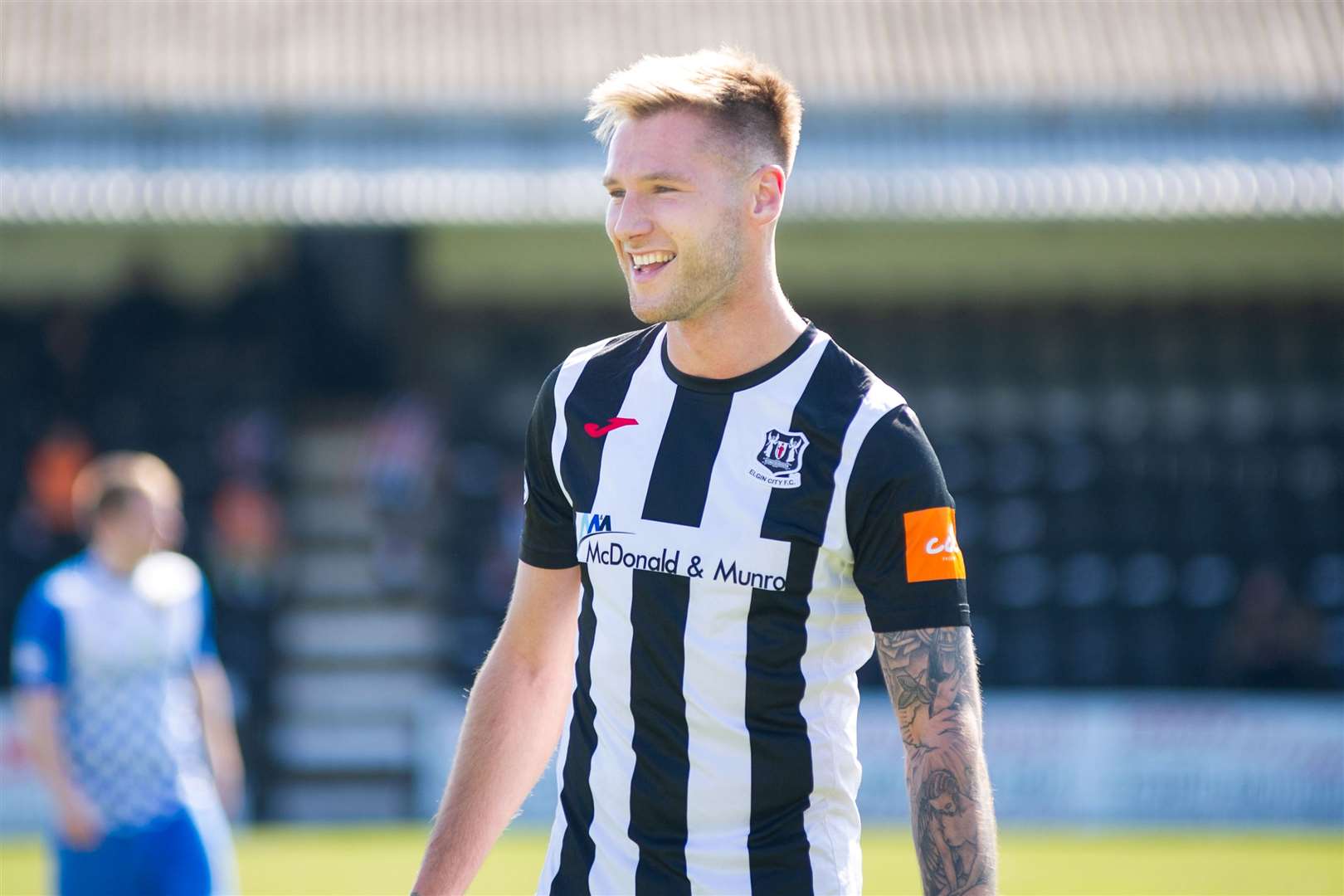 Brian Cameron had put Elgin City into a 2-0 lead in the first half.