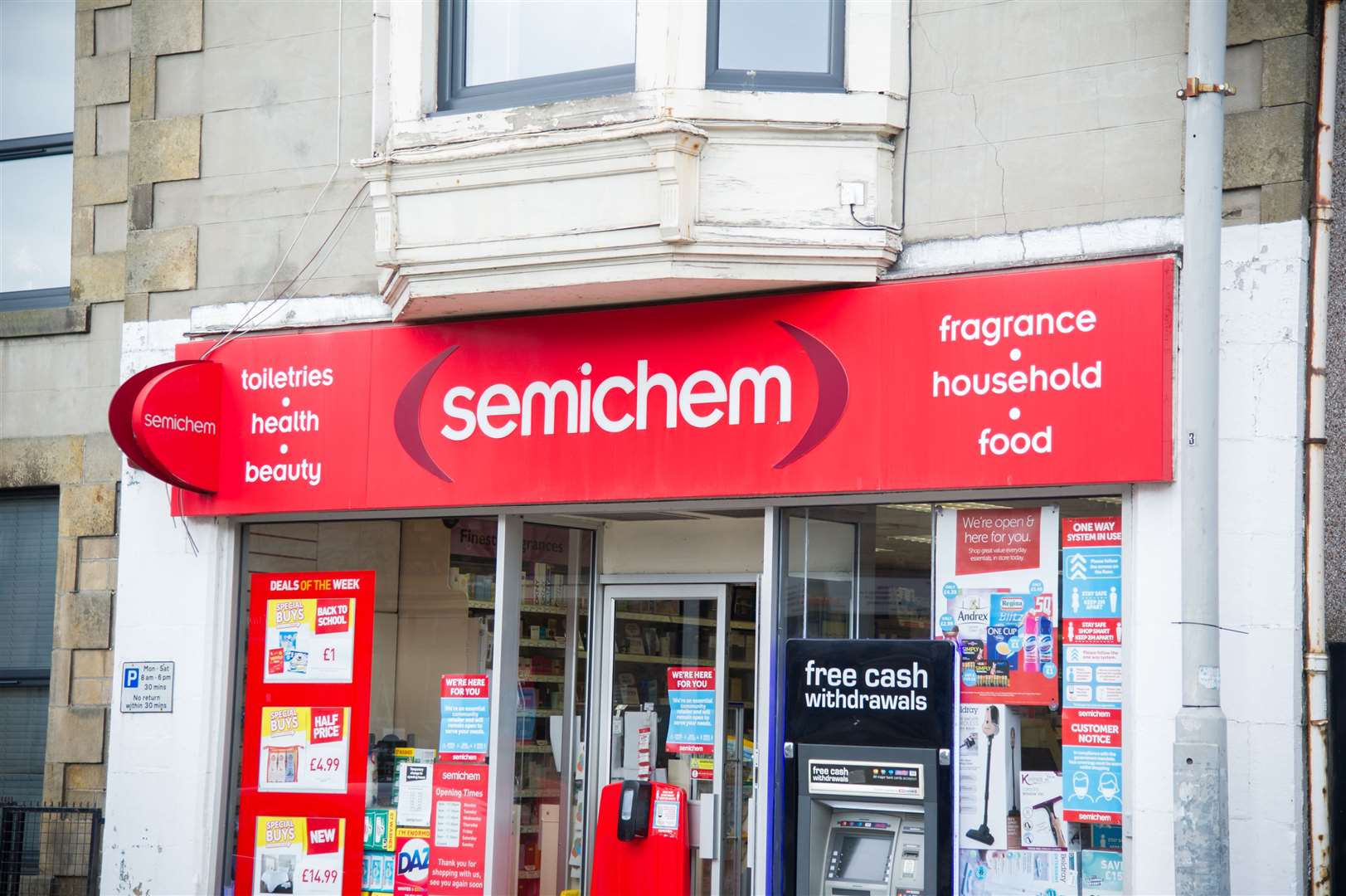 The Semichem store in Buckie is set to close with the loss of six jobs. Picture: Becky Saunderson