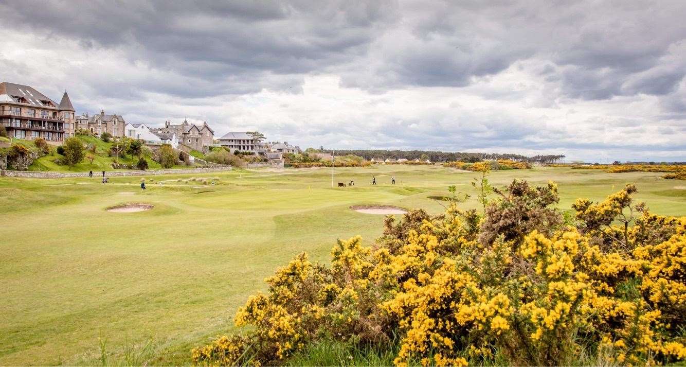 Golf is active across Moray.