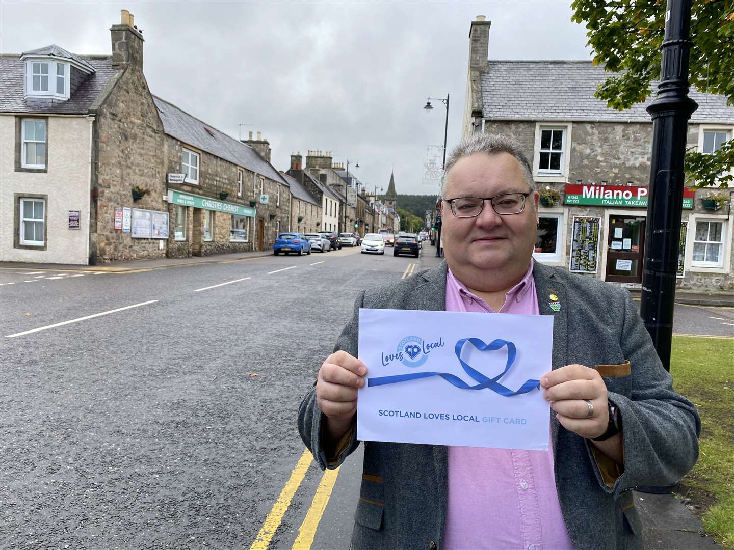 Cllr Graham Leadbitter (pictured) has encouraged businesses in Moray to sign up to the initiative.