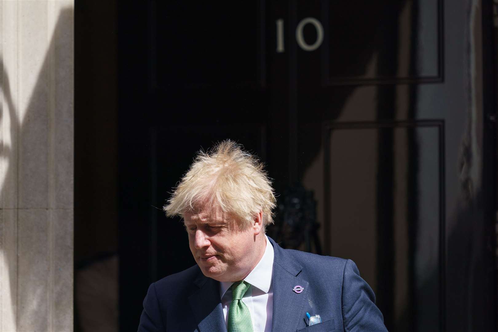 Mr Johnson received one fixed penalty notice (Dominic Lipinski/PA)