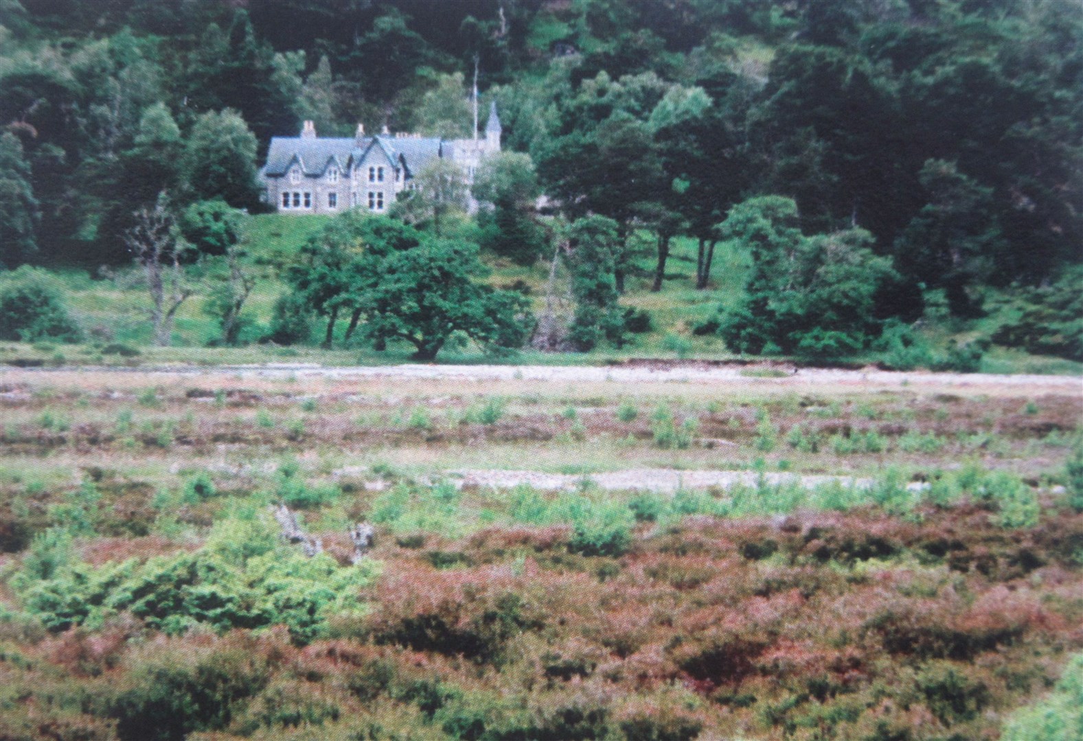 Scottish home: Glenfeshie Lodge in the early days of the Povlsen era