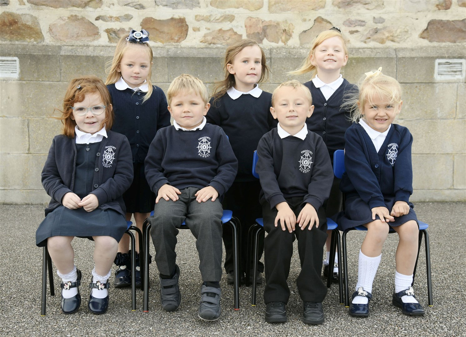 Findochty Primary School Primary One photo 2022..Northern Scot PR1 Supplement...Picture: Beth Taylor.