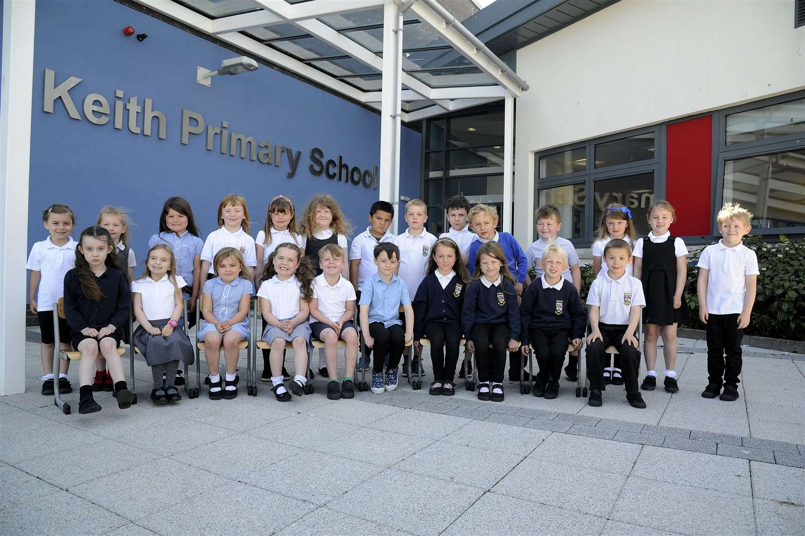 P1M at Keith Primary School.Picture: Becky Saunderson
