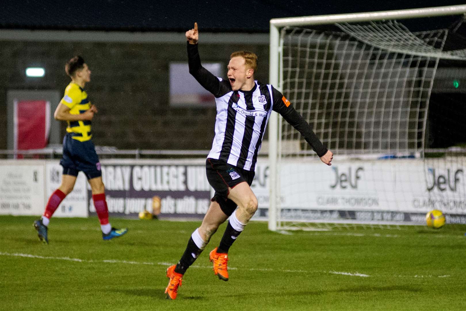 Russell Dingwall scored in Elgin City's 3-1 win over Stirling. Picture: Daniel Forsyth..
