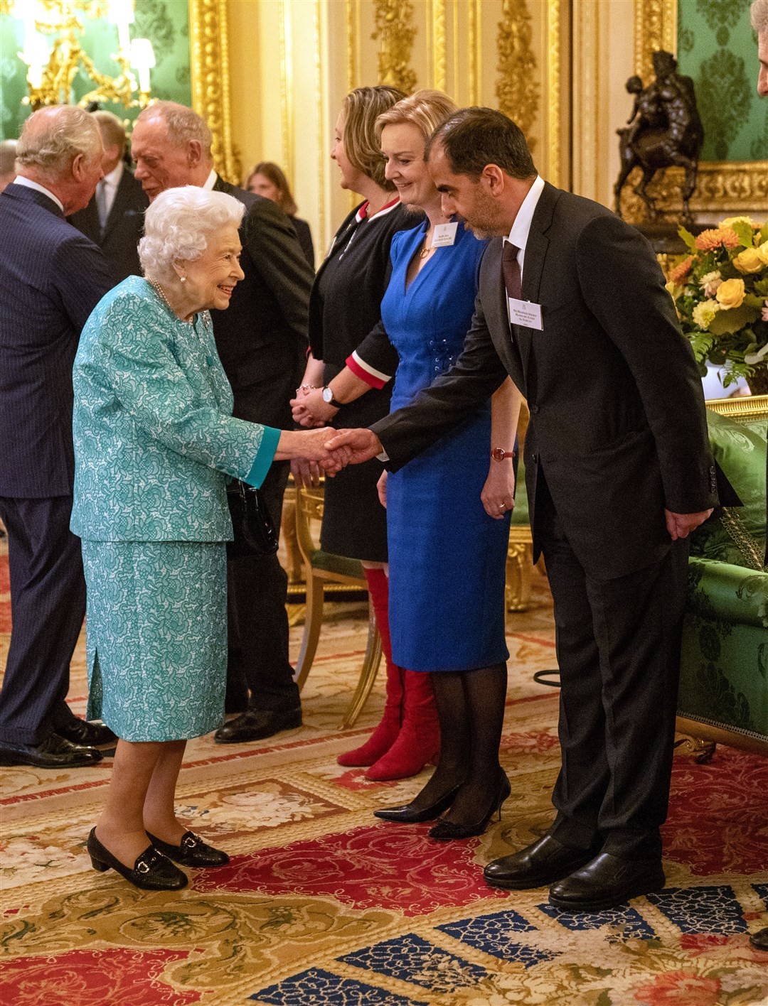The Queen met Foreign Secretary Liz Truss at Windsor in 2021 (Arthur Edwards/The Sun/PA)