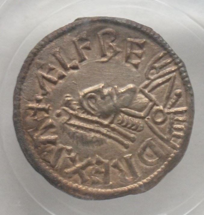 A coin found at the home of Roger Pilling (Durham Police/PA)