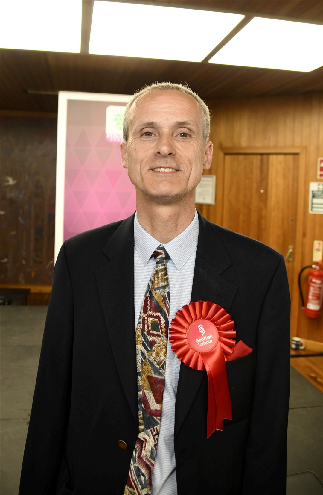 Councillor Sandy Keith. Picture: Becky Saunderson.