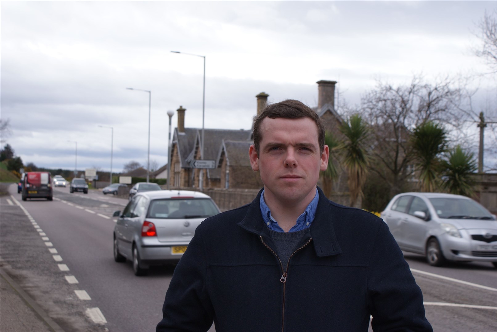 Douglas Ross has been campaigning for a young drivers' scheme.