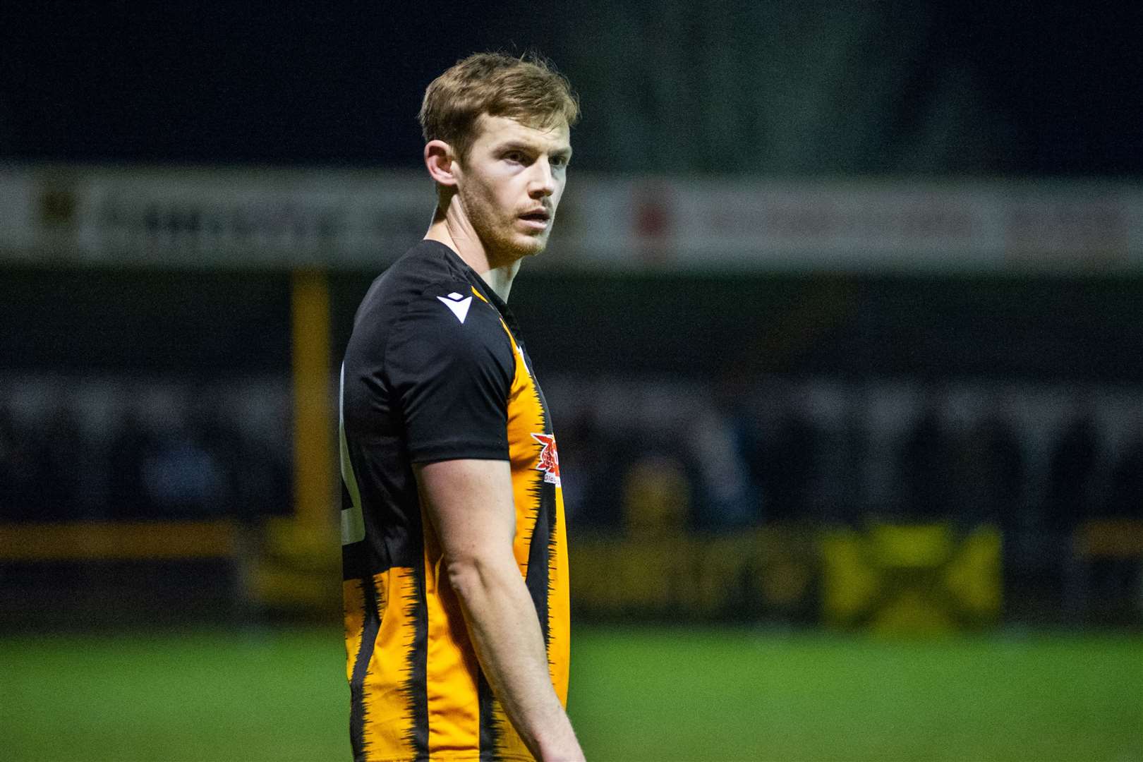 Andy Hunter scored a double for Huntly in the 4-0 win at Keith. Picture: Daniel Forsyth