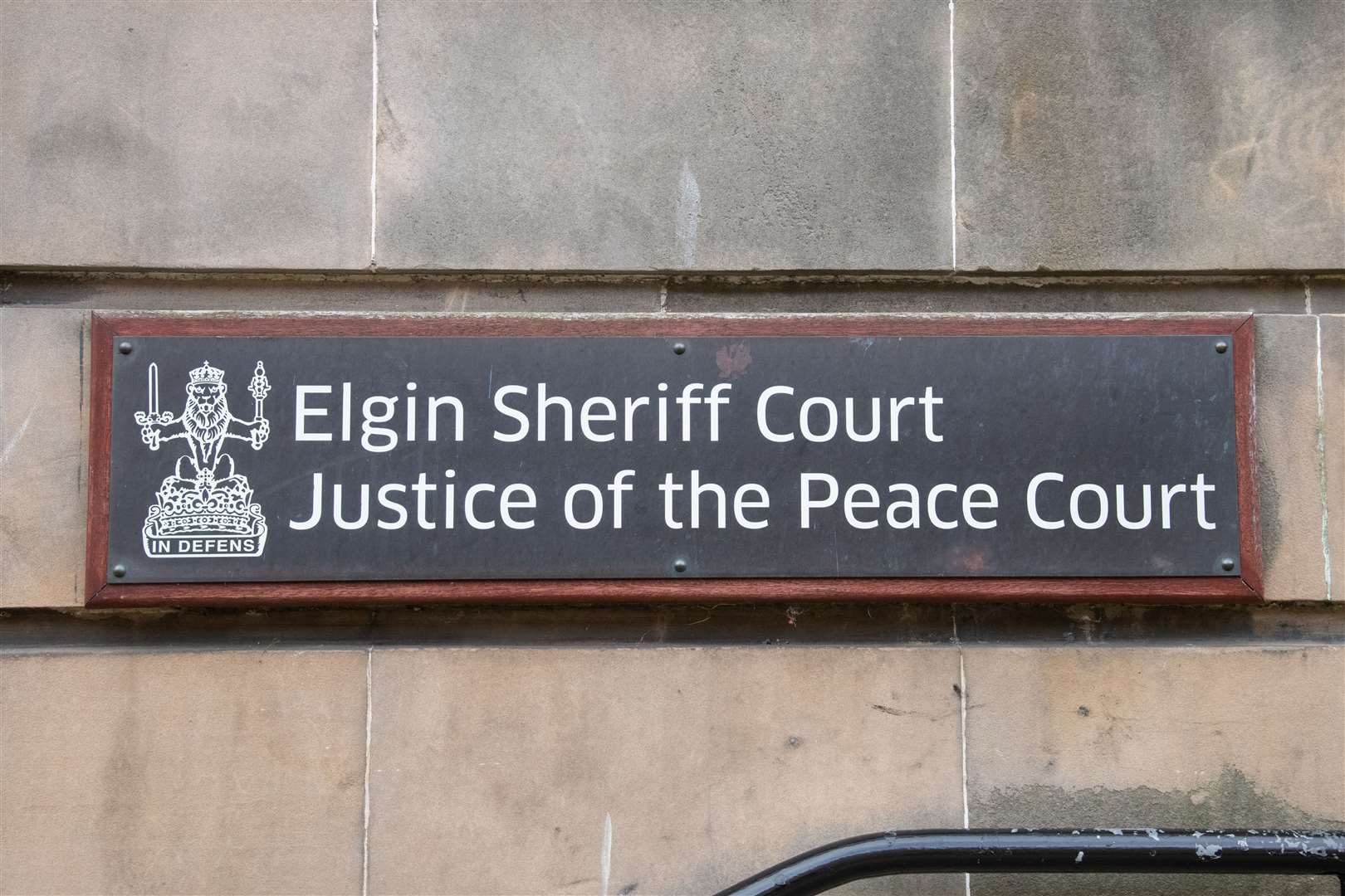 Elgin Sheriff Court.