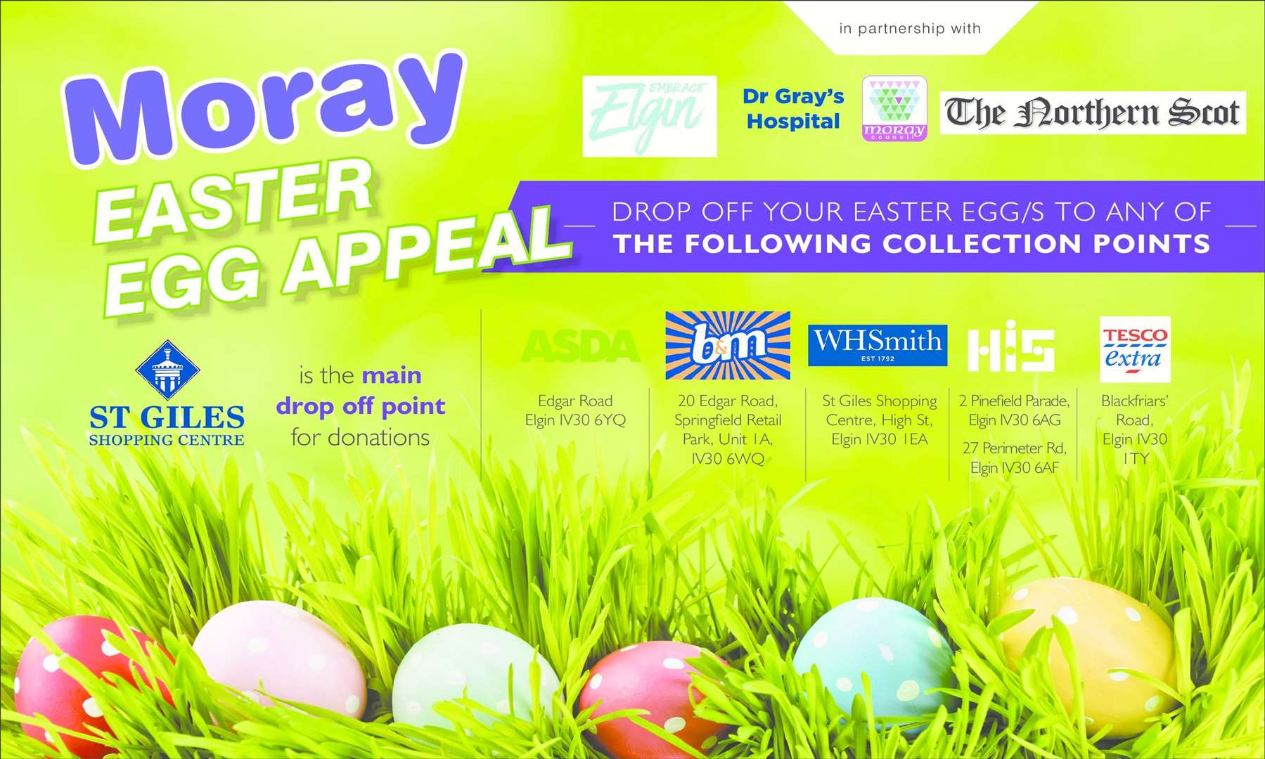 The Easter appeal is about giving people the feelgood factor.
