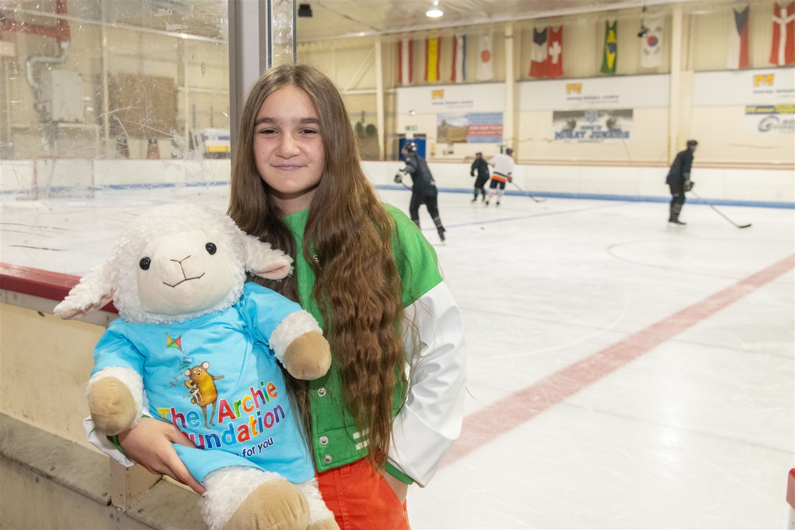 Lucy Stewart and her family have raised nearly £13,000 with an ice hockey charity match. Picture: Beth Taylor