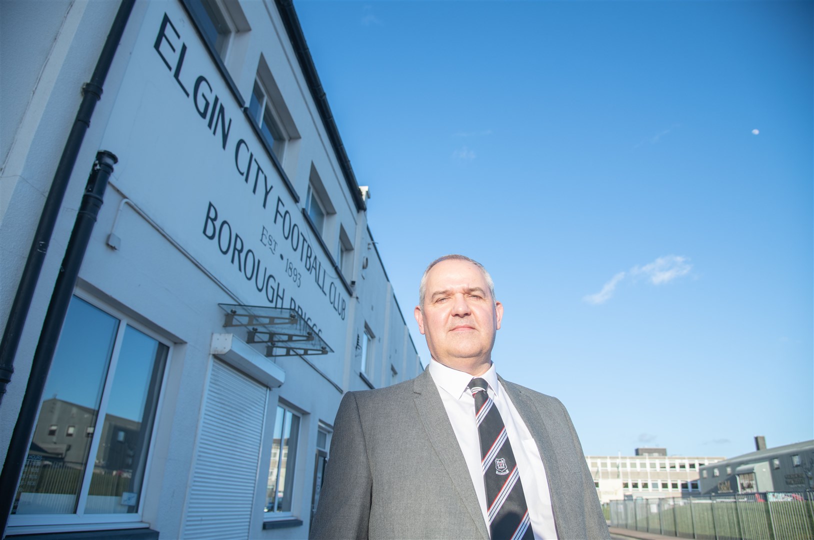Elgin City Football Club's new chairman is Alan Murray...Picture: Daniel Forsyth
