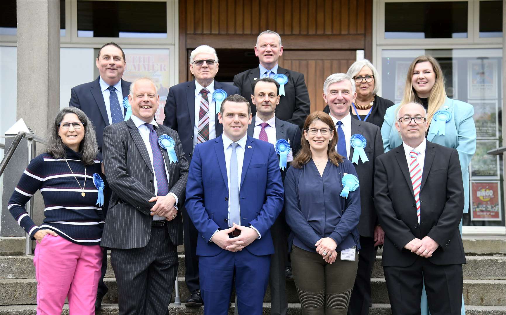 Moray Conservative Group...Moray Council Local Election May 2022...Picture: Becky Saunderson..