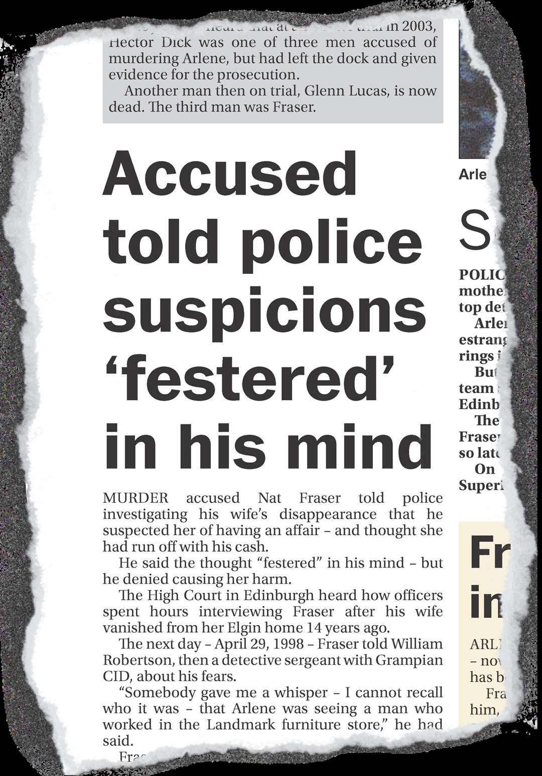 This story appeared in the Northern Scot, May 25, 2012...Picture: Northern Scot