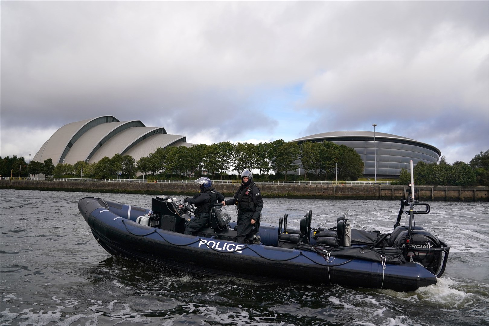 Ministry of Defence Police will monitor the waterways (Andrew Milligan/PA)