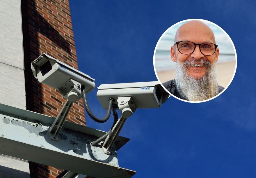 Draeyk Van der Horn wants the council to phase out CCTV made by the Hikvision company.