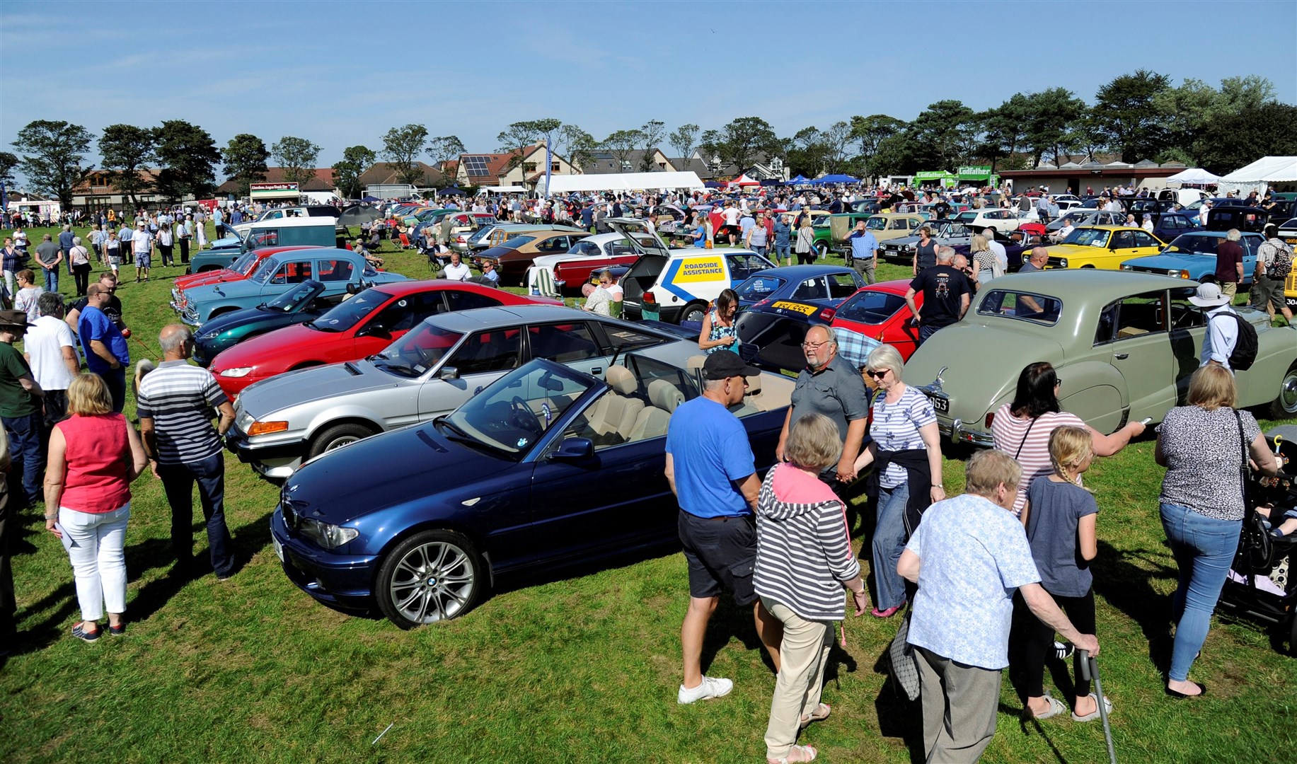 A good crowd is expected at this year’s Buckie Classic Car Show.