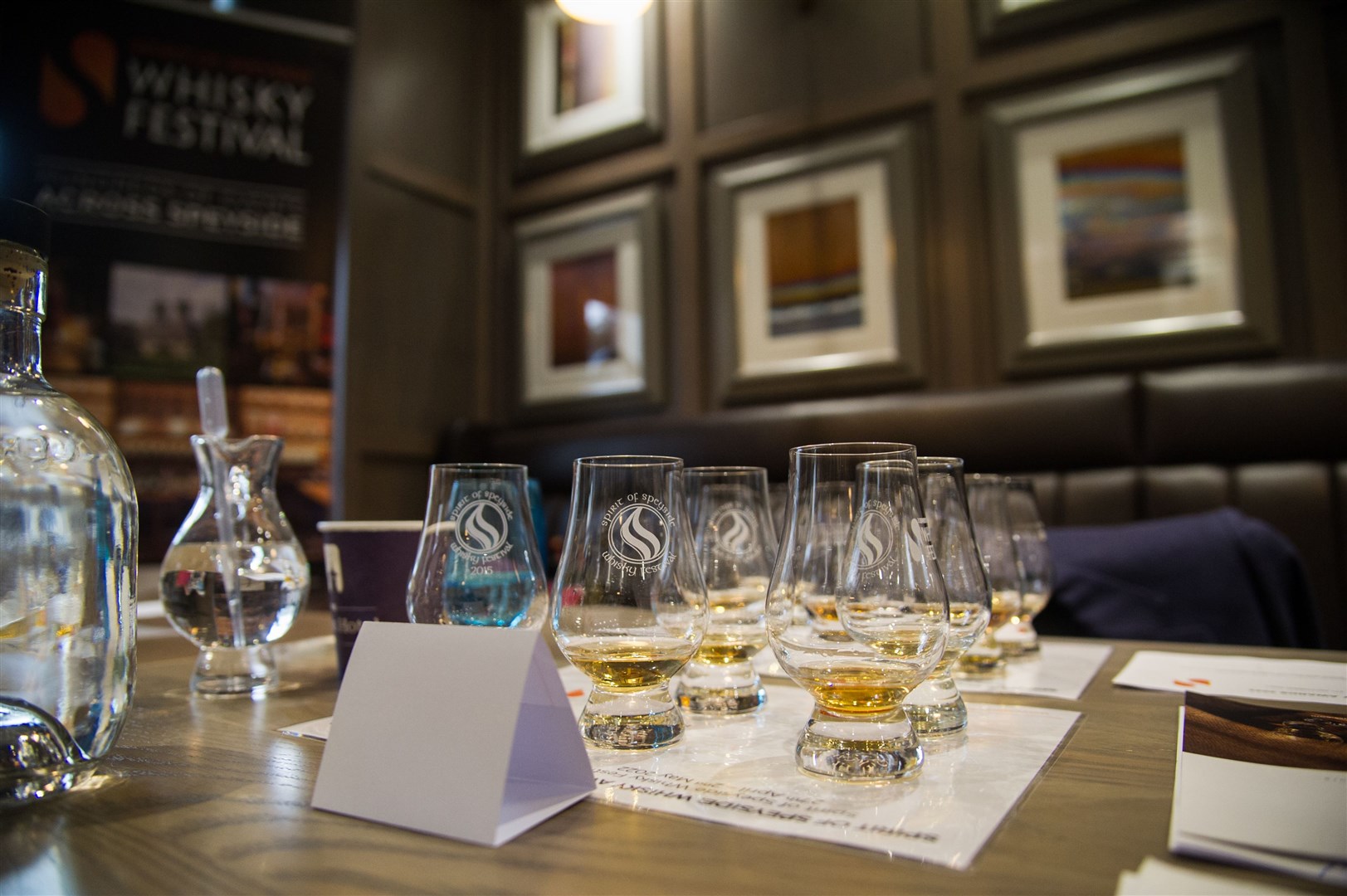Spirit of Speyside Whisky Festival judging at The Station Hotel, Rothes.Picture: Becky Saunderson