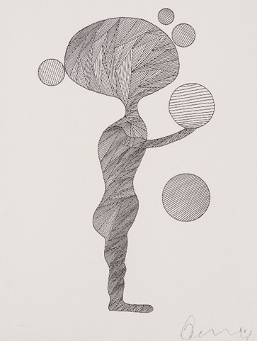 The Big Yin’s One Armed Juggler (Castle Fine Art/PA)