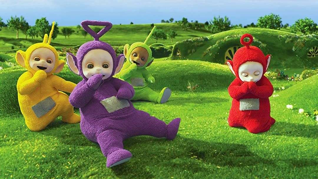 The teletubbies made an unscheduled appearance at Knockando.
