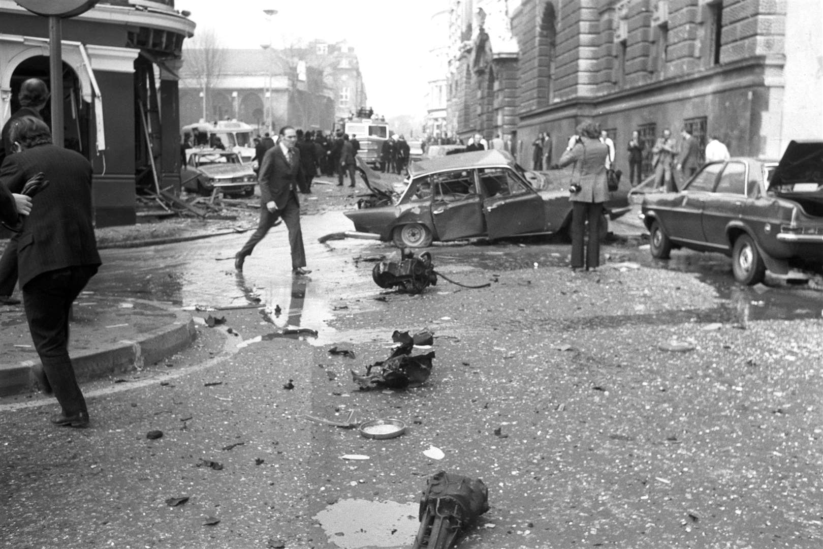 One of the claimants was a victim of the Old Bailey bomb explosion in London in March 1973 (PA)