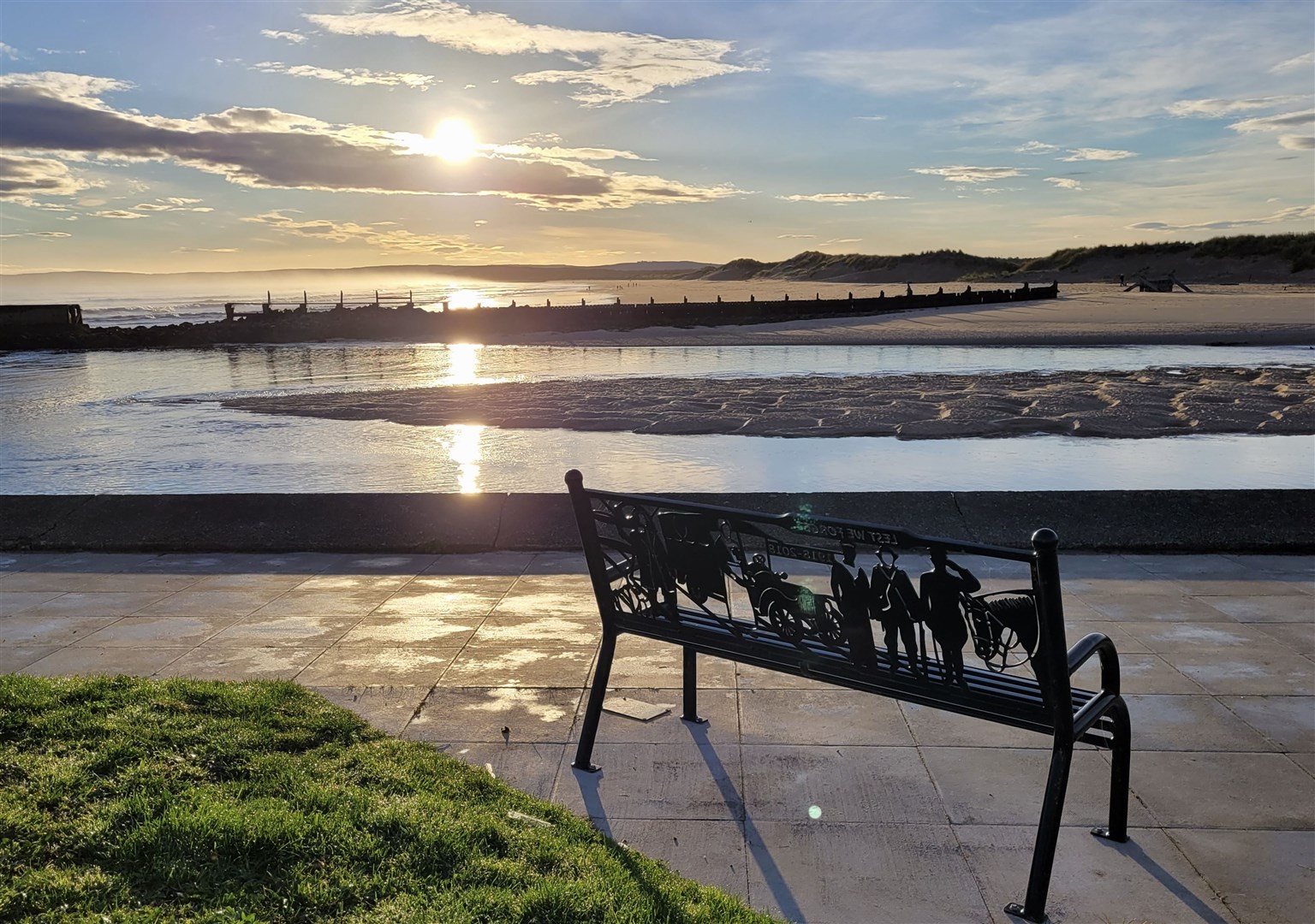 Reader Hazel Thomson enjoyed a trip to Lossiemouth, where she snapped these photographs.