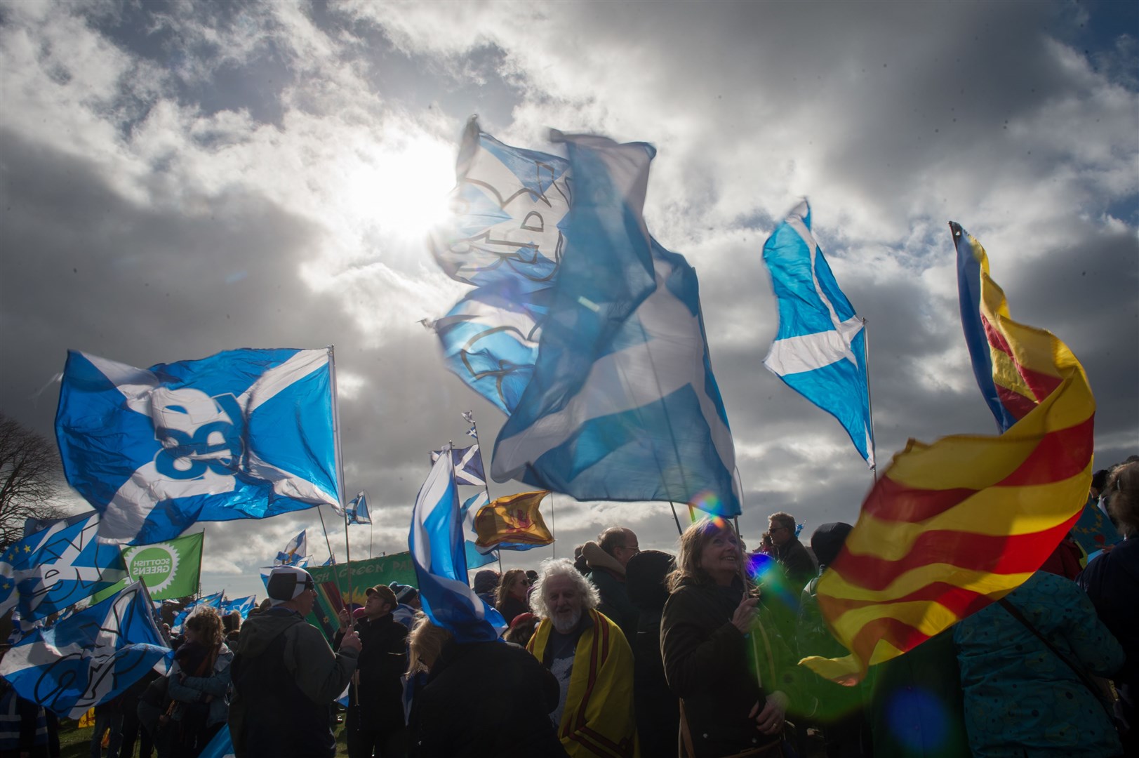 An independence march is set to take place in Elgin in July. Picture: Callum Mackay