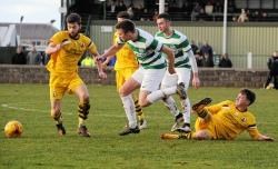 John Maitland in action for Buckie Thistle