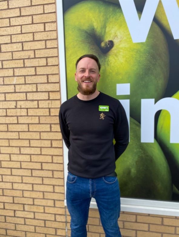 Asda Elgin deputy manager David Philips.