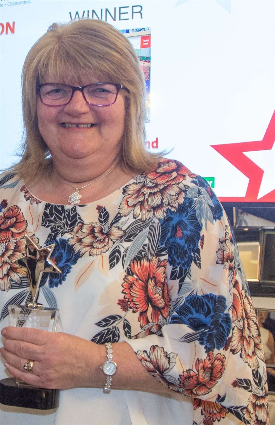 Community champion of the year in 2019 was Sheena Sutherland.