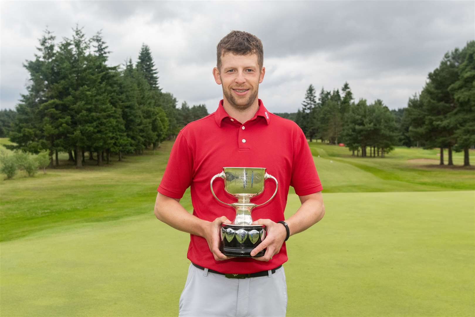 Elgin Golf Club's five-day open champion Ryan Copland. Picture: Beth Taylor