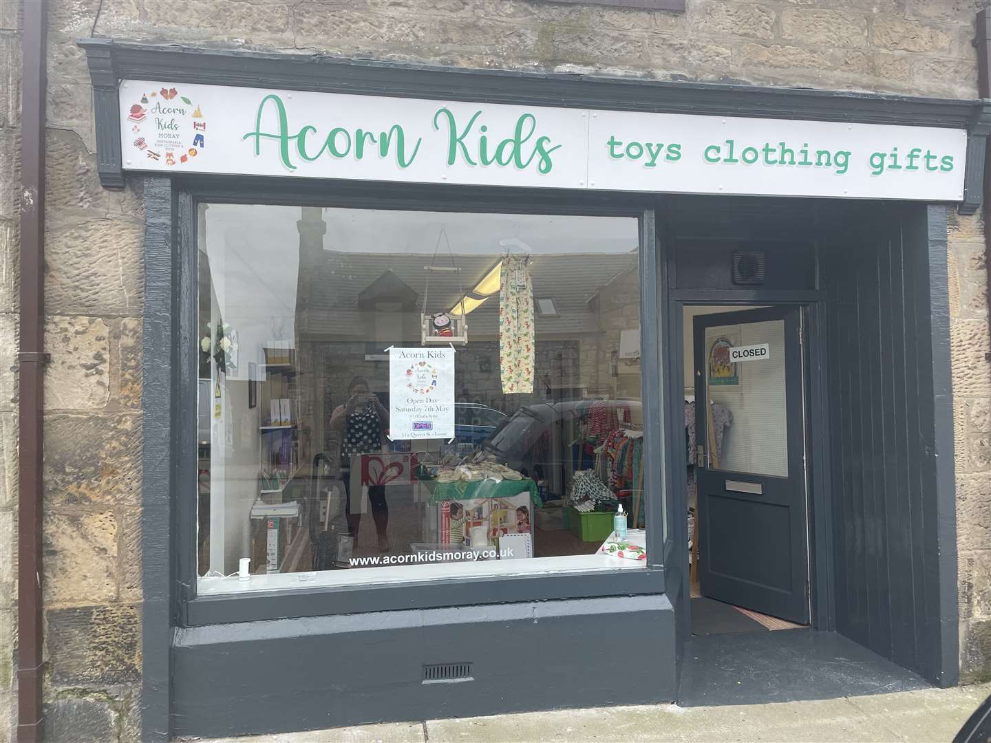 Acorn Kids Moray has opened a shop on Queen Street in Lossiemouth.