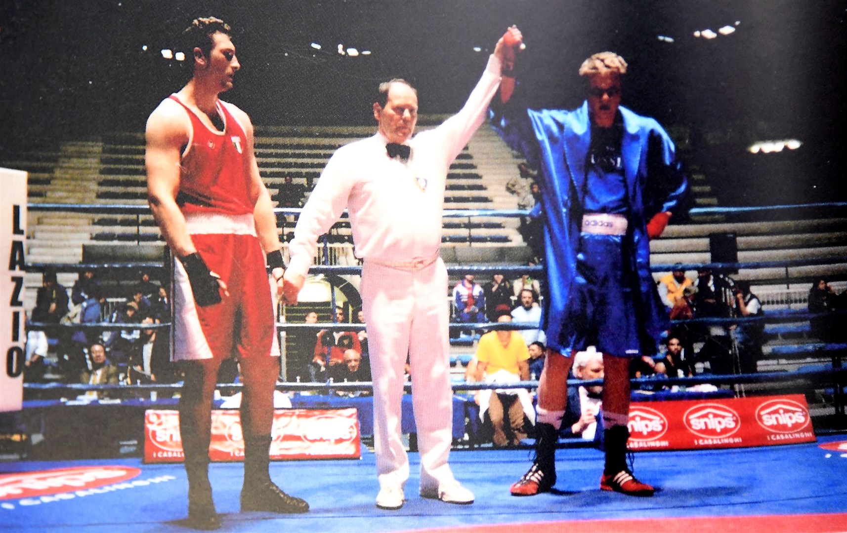 Donald Campbell was the man in the middle when Ukrainian great Wladimir Klitschko was defeated in an amateur world championship fight in 1997.
