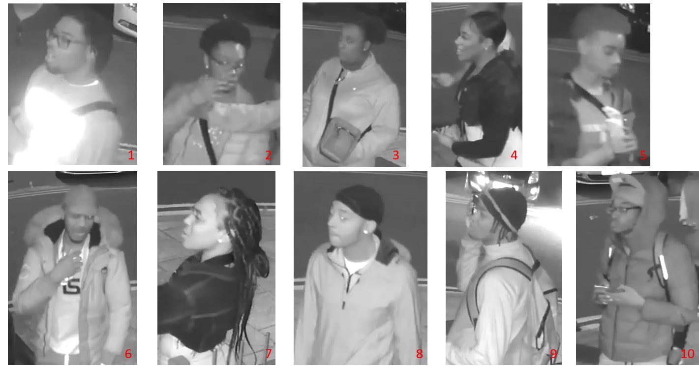 Police have released images of a total of 20 witnesses they would like to speak to over the fatal shooting (Metropolitan Police/PA)