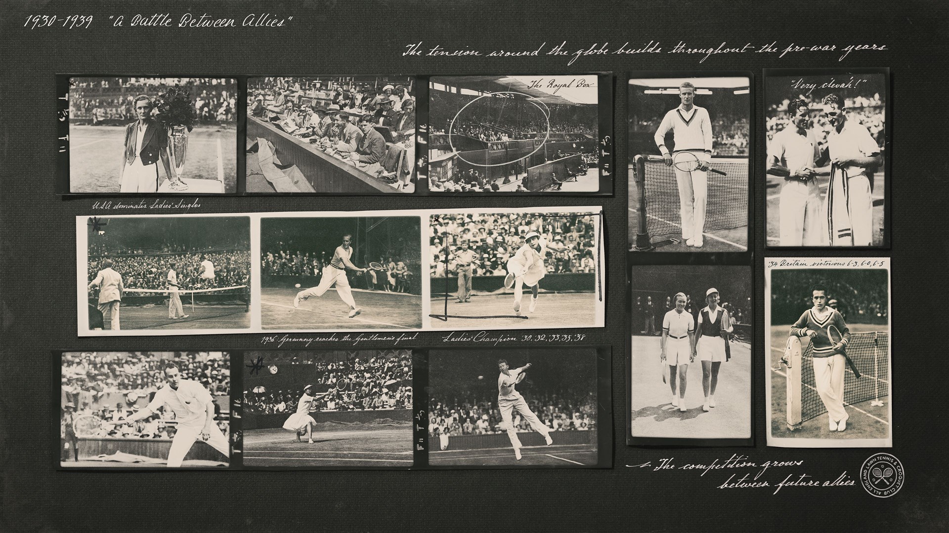 An NFT in the Wimbledon Centenary Collection representing the decade 1930-1939 (AELTC)