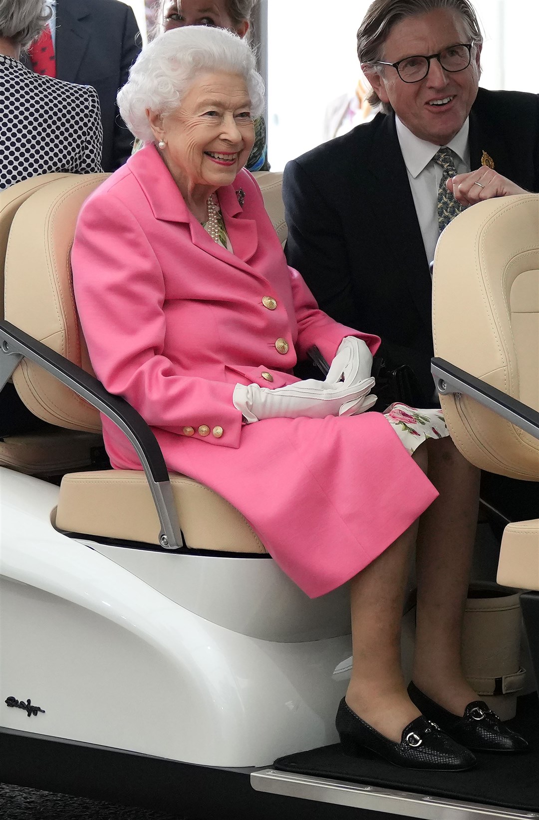 The Queen used a golf buggy to visit the Chelsea Flower Show because of her mobility problems (James Whatling/PA)